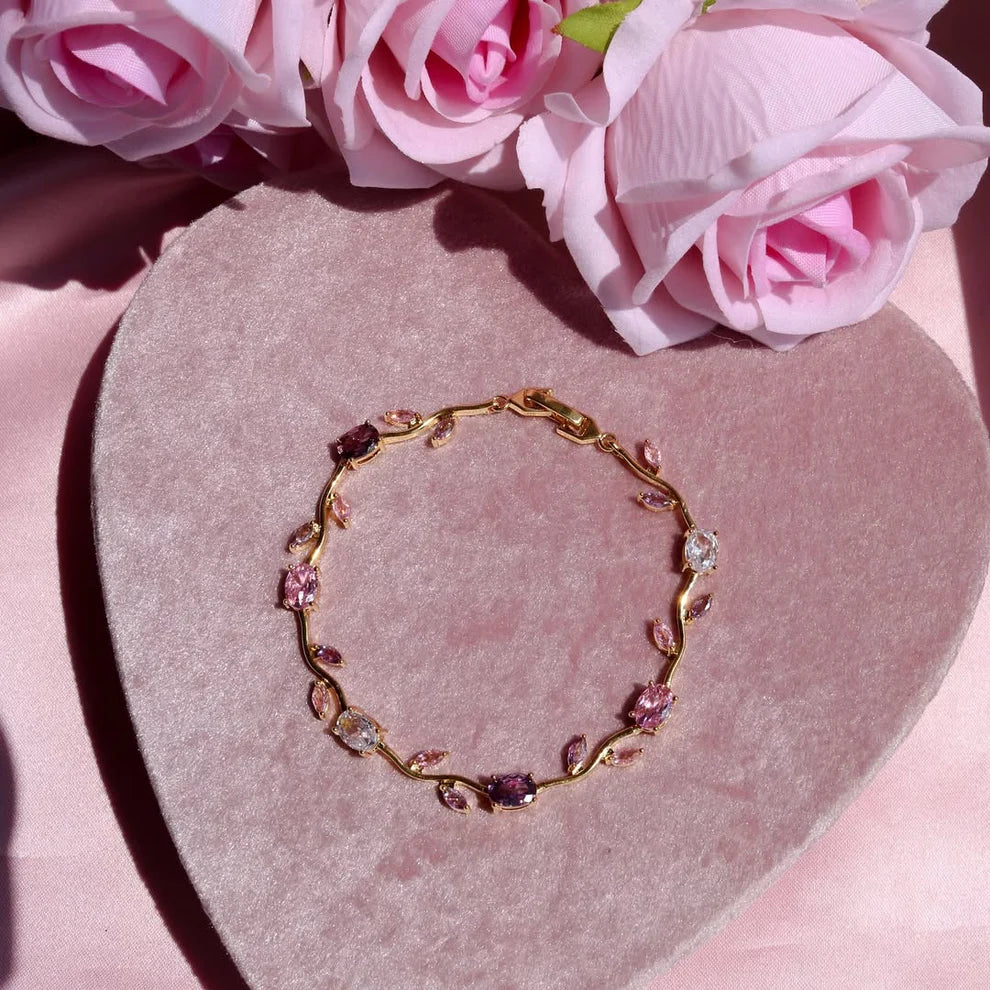 Tulip Patterned Bracelet for Women