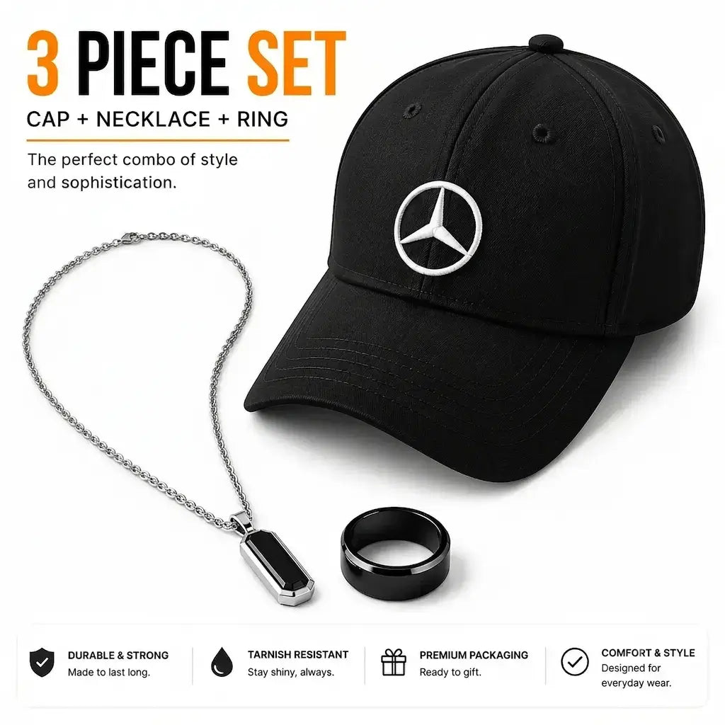 Mercedes Cap - Pack of 3 Deal