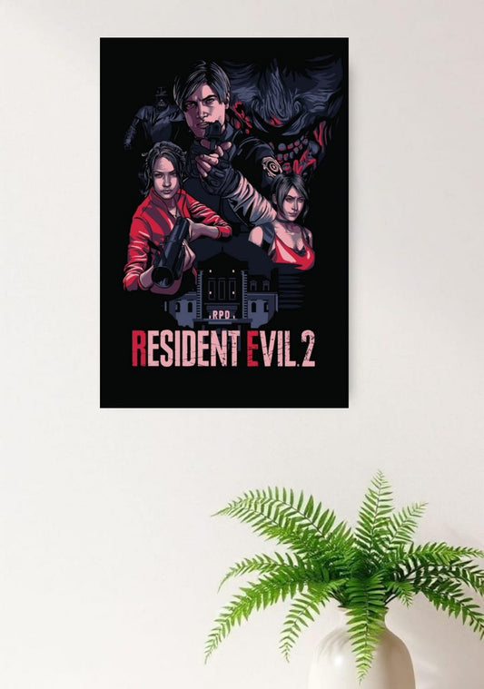 RESIDENT EVIL 2 POSTER