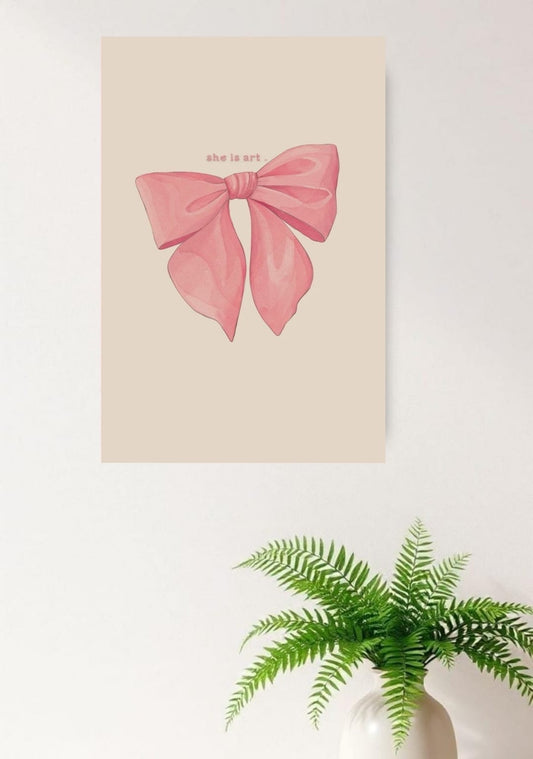 CUTE RIBBON POSTER